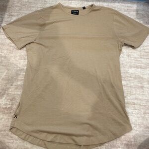 Men's Crew Neck T-Shirt in Khaki
